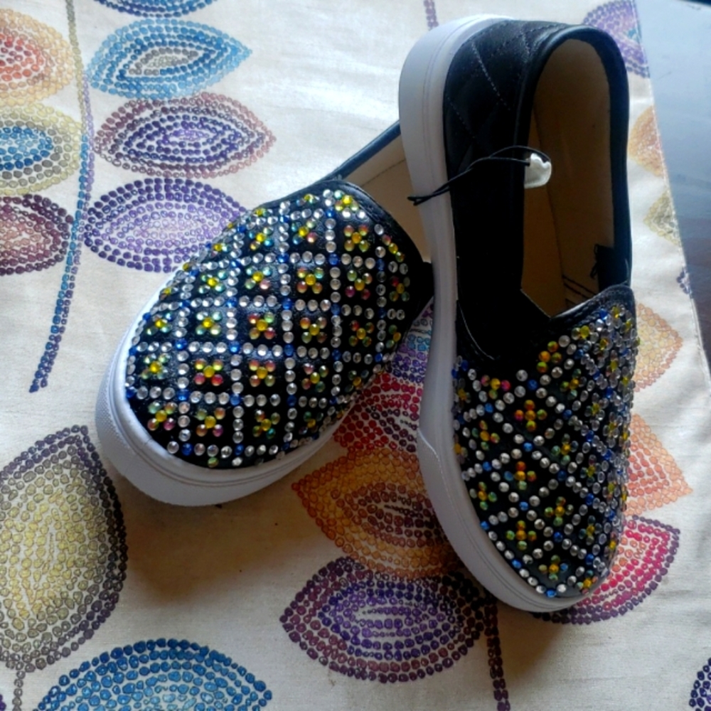 Fun sparkling shoes